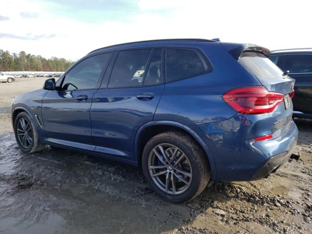 5UXTS3C5XK0Z08926 - 2019 BMW X3 XDRIVEM40I BLUE photo 2