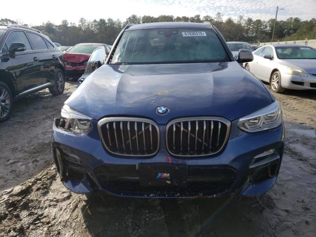 5UXTS3C5XK0Z08926 - 2019 BMW X3 XDRIVEM40I BLUE photo 5