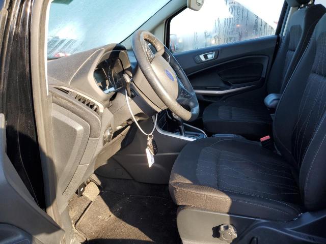 MAJ3S2GE8KC278186 - 2019 FORD ECOSPORT SE BLACK photo 7