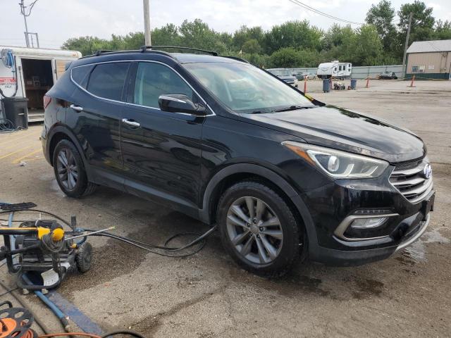 5XYZUDLA4HG483859 - 2017 HYUNDAI SANTA FE S BLACK photo 4
