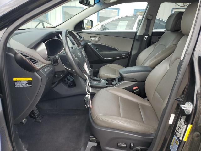 5XYZUDLA4HG483859 - 2017 HYUNDAI SANTA FE S BLACK photo 7