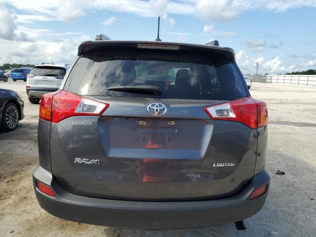 JTMYFREVXEJ016492 - 2014 TOYOTA RAV4 LIMITED GRAY photo 6