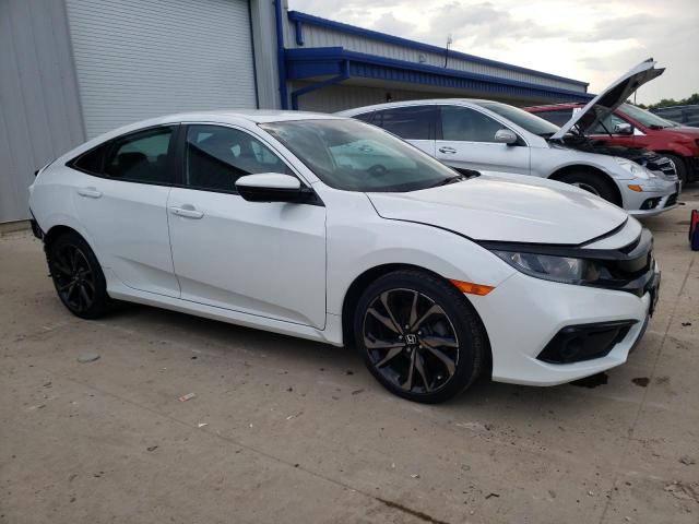 2HGFC2F88MH539401 - 2021 HONDA CIVIC SPORT თეთრი ფოტო 4