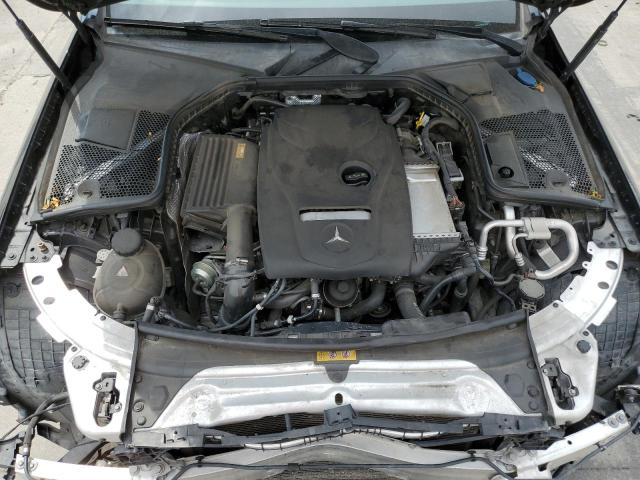 55SWF4KB4HU232370 - 2017 MERCEDES-BENZ C 300 4MATIC BLACK photo 11