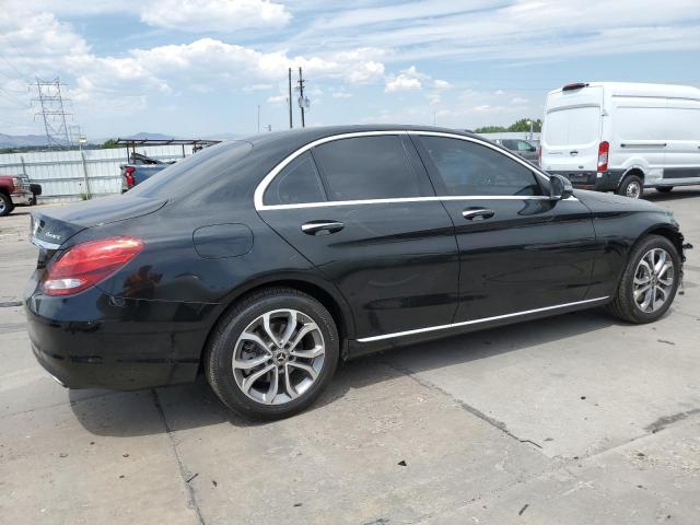 55SWF4KB4HU232370 - 2017 MERCEDES-BENZ C 300 4MATIC BLACK photo 3