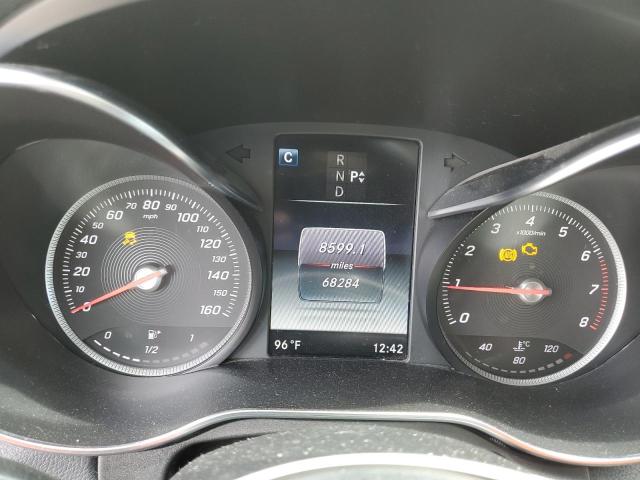 55SWF4KB4HU232370 - 2017 MERCEDES-BENZ C 300 4MATIC BLACK photo 9