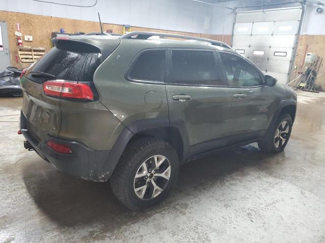 1C4PJMBX7JD613093 - 2018 JEEP CHEROKEE TRAILHAWK Yaşıl foto 3