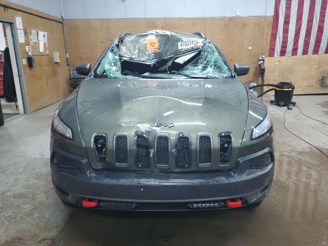1C4PJMBX7JD613093 - 2018 JEEP CHEROKEE TRAILHAWK Yaşıl foto 5