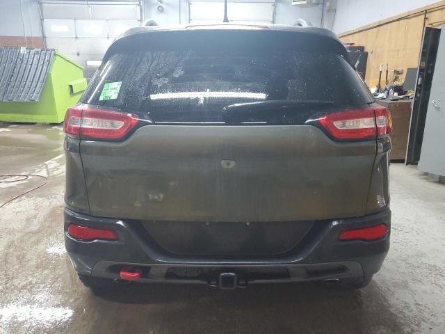1C4PJMBX7JD613093 - 2018 JEEP CHEROKEE TRAILHAWK Yaşıl foto 6