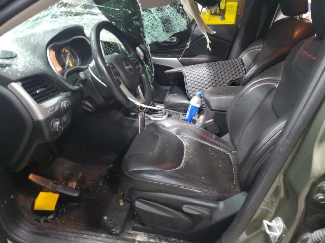 1C4PJMBX7JD613093 - 2018 JEEP CHEROKEE TRAILHAWK Yaşıl foto 7