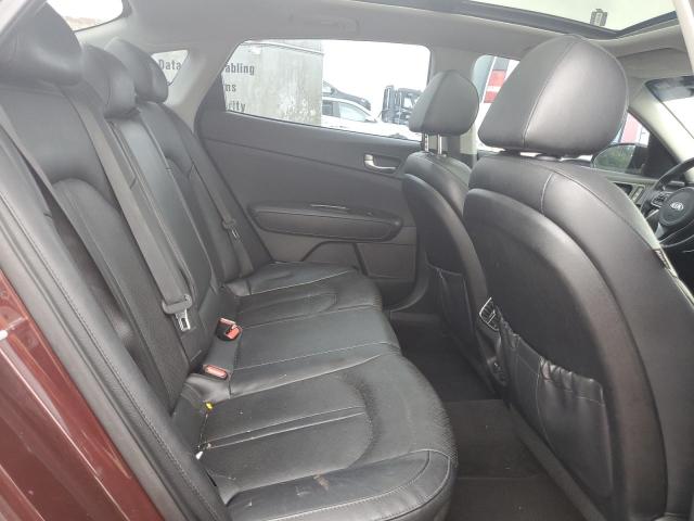 5XXGU4L37HG175324 - 2017 KIA OPTIMA EX BURGUNDY photo 10