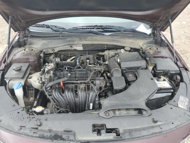 5XXGU4L37HG175324 - 2017 KIA OPTIMA EX BURGUNDY photo 11