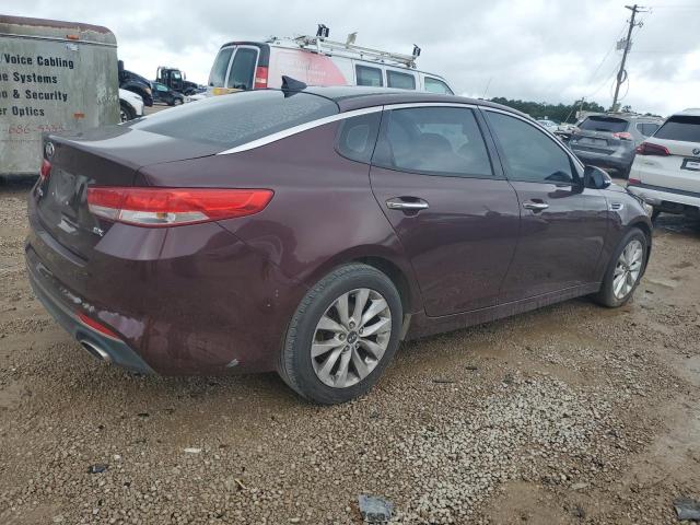 5XXGU4L37HG175324 - 2017 KIA OPTIMA EX BURGUNDY photo 3