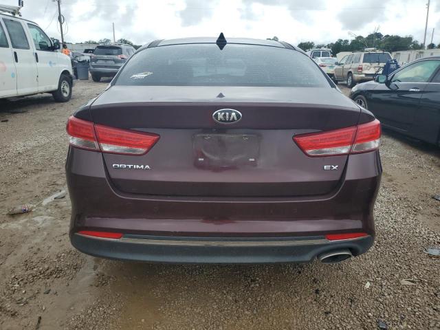 5XXGU4L37HG175324 - 2017 KIA OPTIMA EX BURGUNDY photo 6
