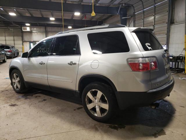 1GKKVSED0BJ280392 - 2011 GMC ACADIA SLT-2 SILVER photo 2