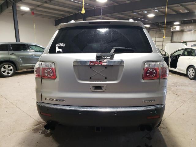 1GKKVSED0BJ280392 - 2011 GMC ACADIA SLT-2 SILVER photo 6