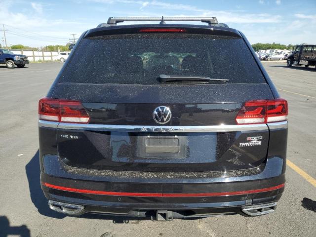 1V2RR2CA7MC561750 - 2021 VOLKSWAGEN ATLAS SE Черный фото 6