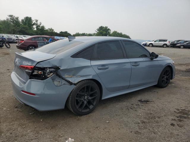 2HGFE2F54NH501309 - 2022 HONDA CIVIC SPORT GRAY photo 3