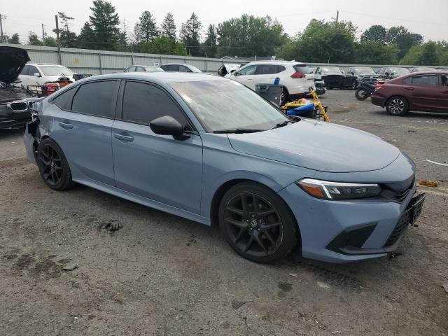 2HGFE2F54NH501309 - 2022 HONDA CIVIC SPORT GRAY photo 4
