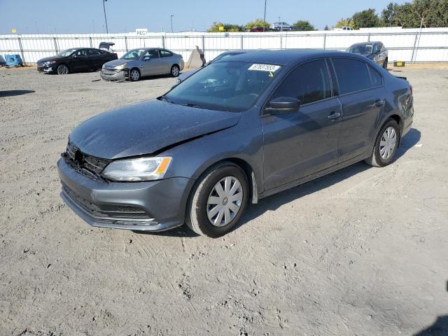 3VW267AJXGM413054 - 2016 VOLKSWAGEN JETTA S CHARCOAL photo 1