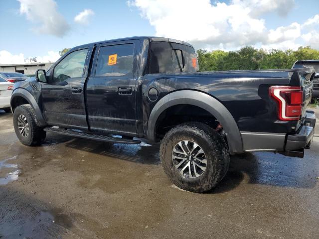 1FTFW1RG1KFB77638 - 2019 FORD F150 RAPTOR BLACK photo 2