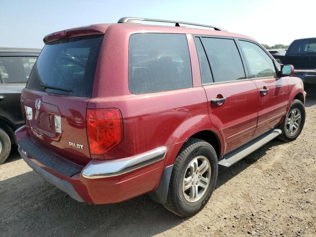 2HKYF18453H538991 - 2003 HONDA PILOT EX BURGUNDY photo 3