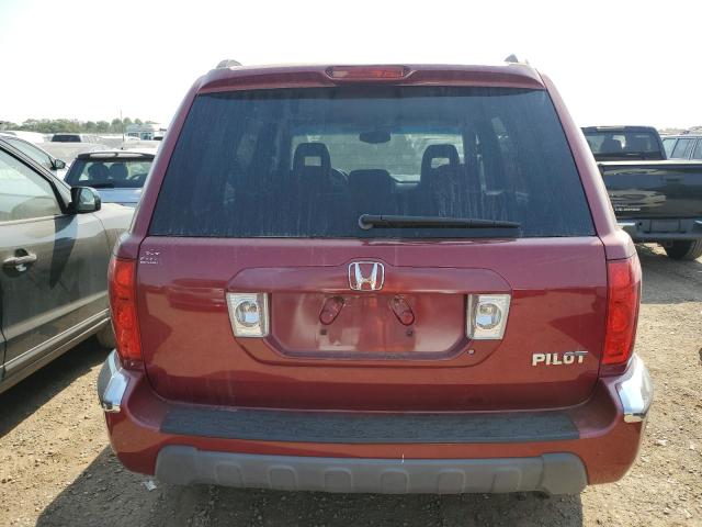 2HKYF18453H538991 - 2003 HONDA PILOT EX BURGUNDY photo 6