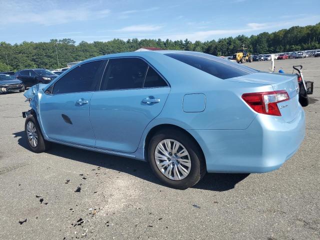 4T1BF1FK2DU670794 - 2013 TOYOTA CAMRY L BLUE photo 2