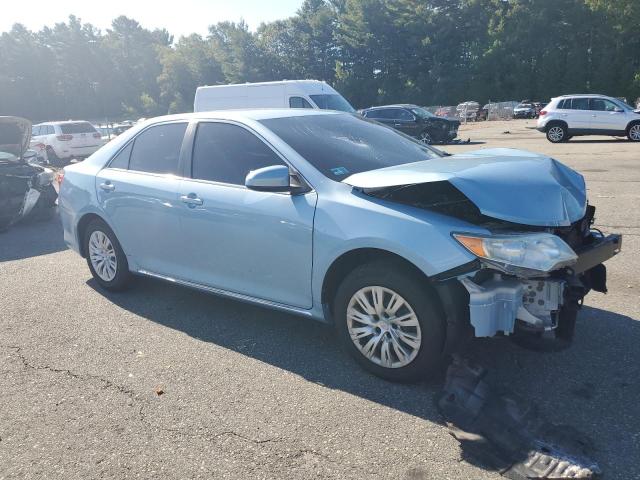 4T1BF1FK2DU670794 - 2013 TOYOTA CAMRY L BLUE photo 4