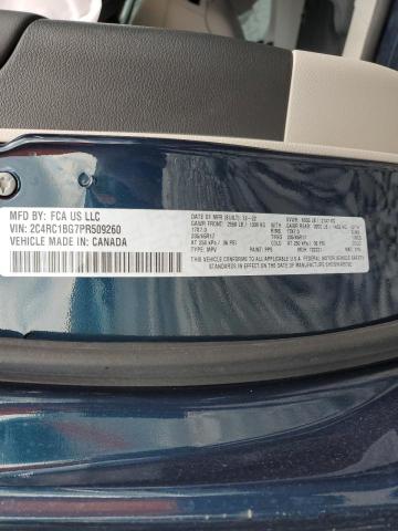 2C4RC1BG7PR509260 - 2023 CHRYSLER PACIFICA TOURING L Թիրկույզ լուսանկար 13