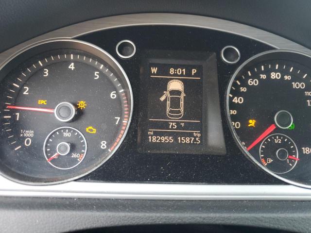 WVWBP7AN6DE566325 - 2013 VOLKSWAGEN CC SPORT 银色 照片 9