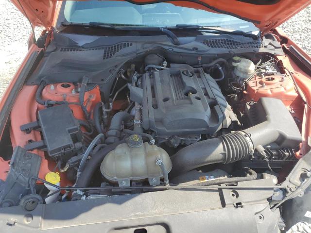 1FA6P8TH8F5379725 - 2015 FORD MUSTANG ORANGE photo 11