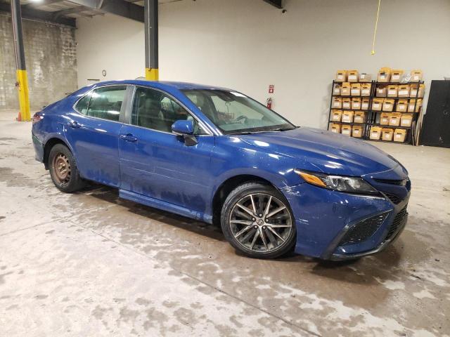 4T1G11AK2PU124769 - 2023 TOYOTA CAMRY SE NIGHT SHADE BLUE photo 4