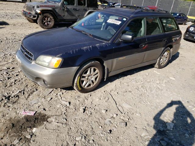 4S3BH675217613834 - 2001 SUBARU LEGACY OUTBACK AWP 灰色 照片 1