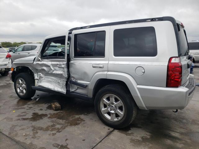 1J8HH48P67C691587 - 2007 JEEP COMMANDER SILVER photo 2