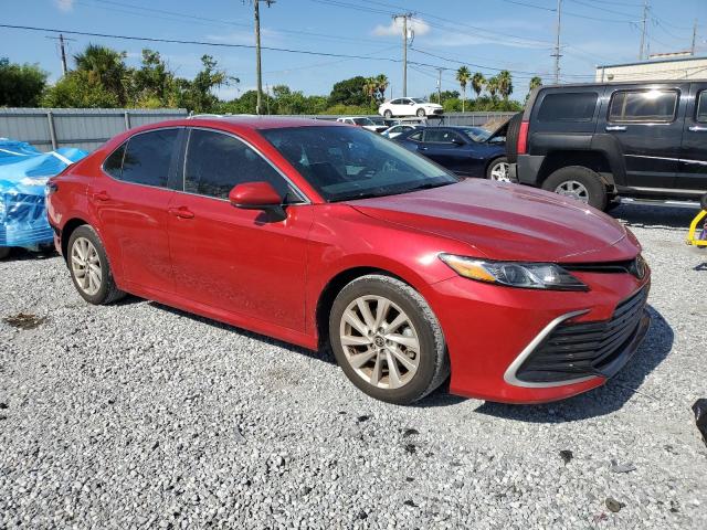 4T1C11AK8PU137525 - 2023 TOYOTA CAMRY LE 红色 照片 4