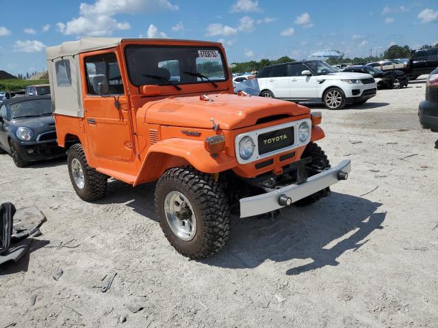 FJ40283696 - 1978 TOYOTA LAND FJ40 ORANGE photo 4