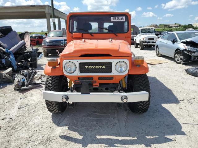 FJ40283696 - 1978 TOYOTA LAND FJ40 ORANGE photo 5