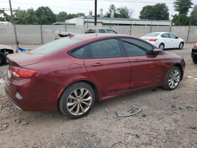 1C3CCCDG3FN636411 - 2015 CHRYSLER 200 S MAROON photo 3