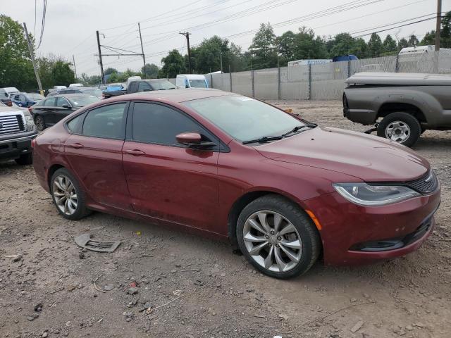 1C3CCCDG3FN636411 - 2015 CHRYSLER 200 S MAROON photo 4