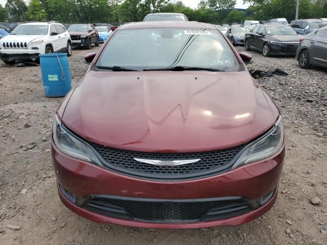 1C3CCCDG3FN636411 - 2015 CHRYSLER 200 S MAROON photo 5