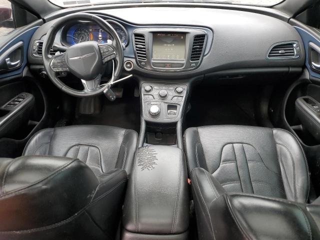 1C3CCCDG3FN636411 - 2015 CHRYSLER 200 S MAROON photo 8