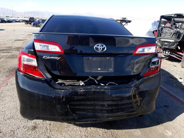 4T1BF1FKXDU637798 - 2013 TOYOTA CAMRY L BLACK photo 6