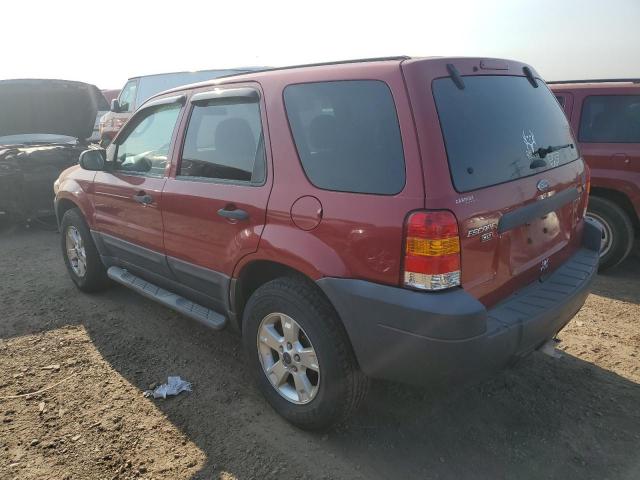 1FMCU03107KB25239 - 2007 FORD ESCAPE XLT RED photo 2