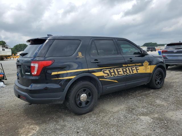 1FM5K8AT6JGA71344 - 2018 FORD EXPLORER POLICE INTERCEPTOR Noir photo 3