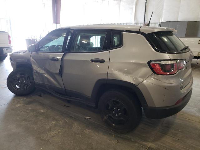 3C4NJDABXKT787569 - 2019 JEEP COMPASS SPORT SILVER photo 2