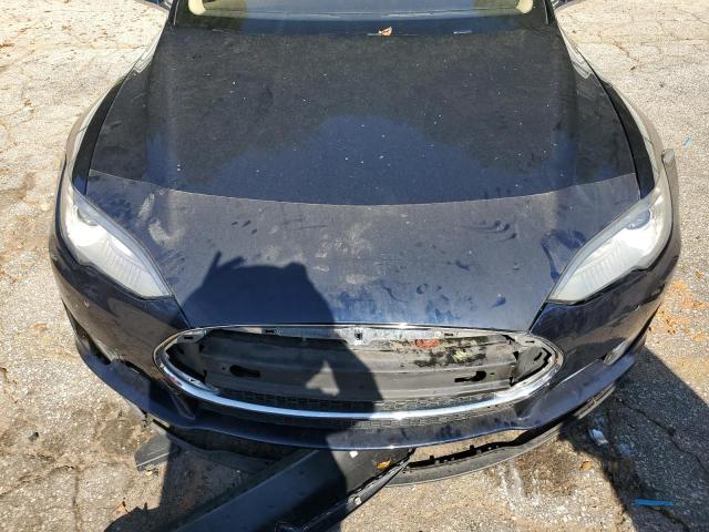5YJSA1H16EFP43800 - 2014 TESLA MODEL S ლურჯი ფოტო 11