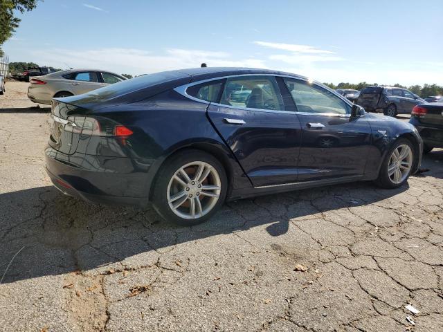 5YJSA1H16EFP43800 - 2014 TESLA MODEL S ლურჯი ფოტო 3