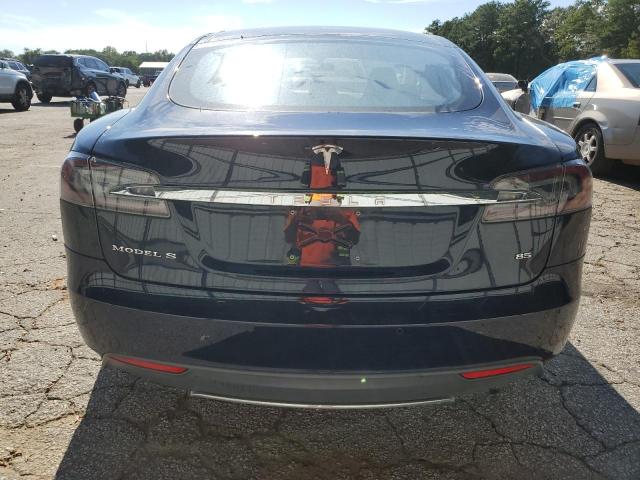 5YJSA1H16EFP43800 - 2014 TESLA MODEL S ლურჯი ფოტო 6