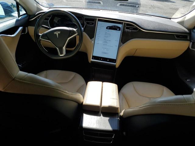5YJSA1H16EFP43800 - 2014 TESLA MODEL S ლურჯი ფოტო 8
